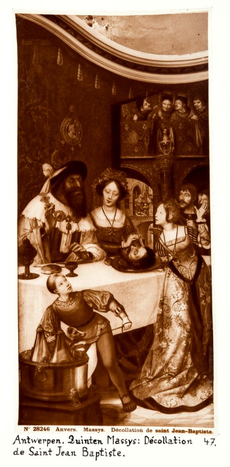 Fotografi på målning av Quinten Matsys - Hallwylska museet - 104481