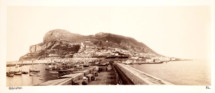 Fotografi på Gibraltar - Hallwylska museet - 107249 photo