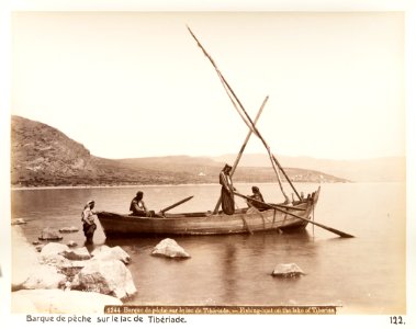 Fotografi på fiskebåt - Hallwylska museet - 104245 photo