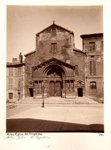 Fotografi på st.Trophime i Arles - Hallwylska museet - 107233