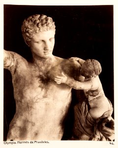 Fotografi på Hermes och Dionysos gjord av Praxiteles - Hallwylska museet - 104604
