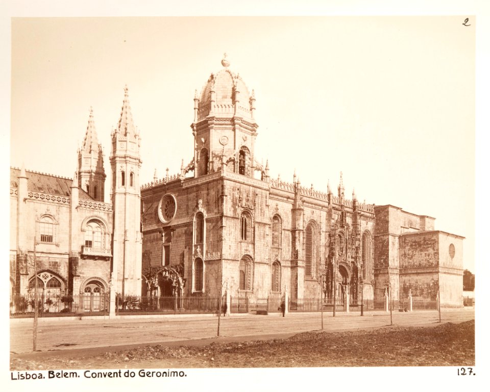 Fotografi på Convento do Geronimo, Lissabon - Hallwylska museet - 107290