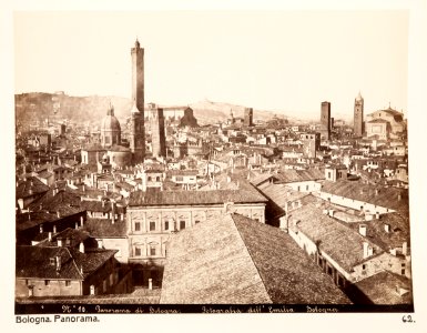 Fotografi över Bologna - Hallwylska museet - 107380