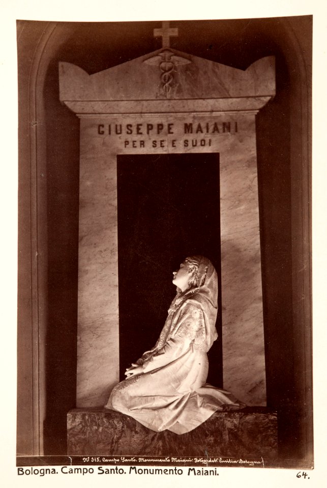 Fotografi på Monumento Maiani - Hallwylska museet - 107382