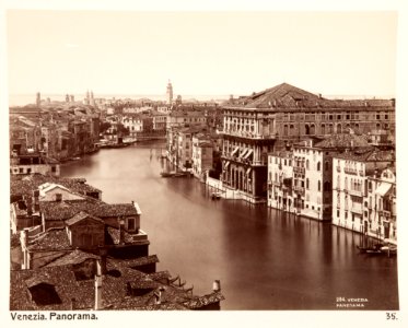 Fotografi över Venedig - Hallwylska museet - 107355