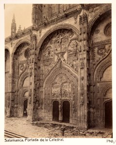 Fotografi, katedral i Salamanca - Hallwylska museet - 107303