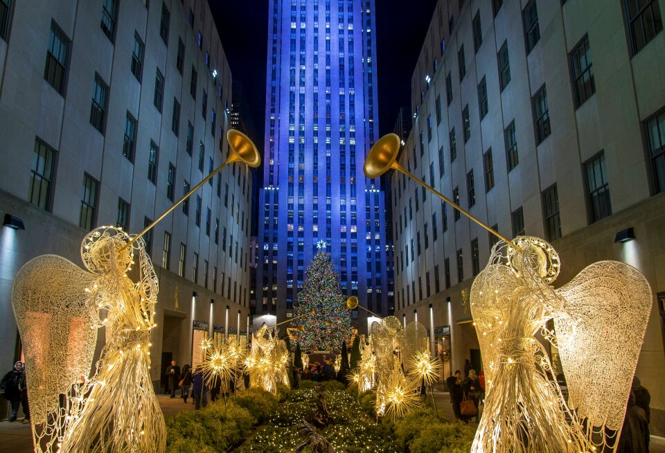 Angel christmas tree