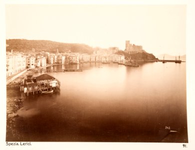 Fotografi. Lerici, Italien. - Hallwylska museet - 107409