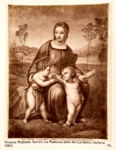 Fotografi på Madonna del cardellino - Hallwylska museet - 107393