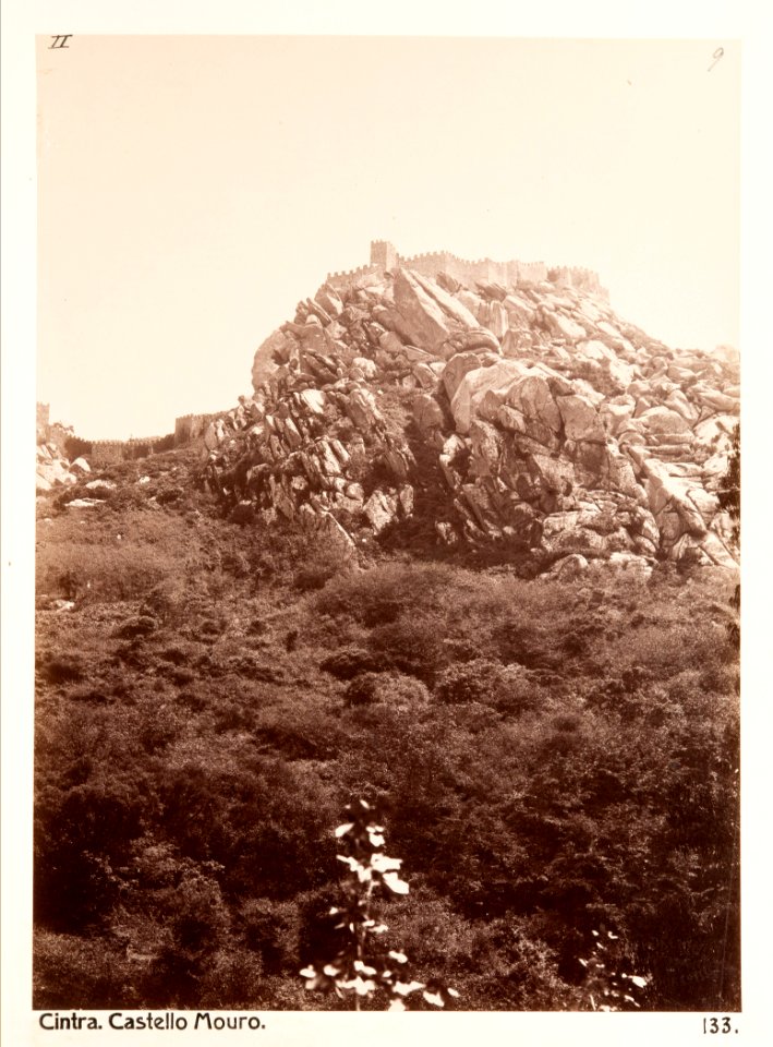 Fotografi på Moriska kastellet i Sintra - Hallwylska museet - 107296