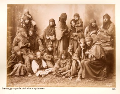 Fotografi på syriska beduiner - Hallwylska museet - 104279 photo