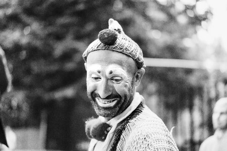 Enjoy smile clown