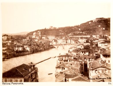 Fotografi över Verona - Hallwylska museet - 107346