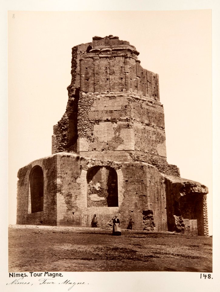 Fotografi på Tourmagne i Nimes - Hallwylska museet - 107240