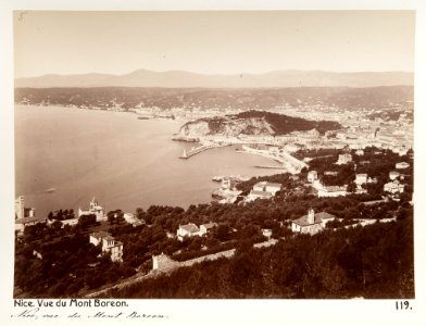 Fotografi över Nice, 1883 - Hallwylska museet - 107211 photo