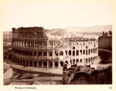 Fotografi. Colosseum. Rom, Italien - Hallwylska museet - 104719 photo