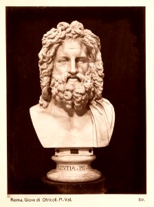 Fotografi. Giove di Otricoli M. Vat. Rom, Italien - Hallwylska museet - 104742