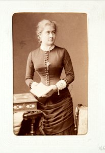 Fotografiporträtt på Elisabeth von der Lühe - Hallwylska museet - 107789
