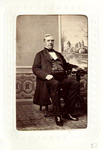 Fotografiporträtt på Ernst Schlegel, 1850 - 1877 - Hallwylska museet - 107600