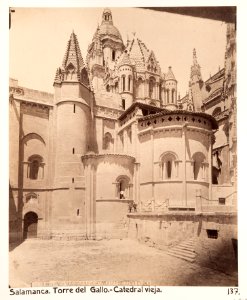 Fotografi på Torre del Gallo, Catedral vieja i Salamanca - Hallwylska museet - 107300