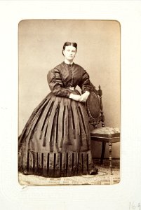 Fotografiporträtt fru Dearing - Hallwylska museet - 107792