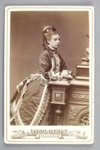 Fotografi. Porträtt. Wilhelmina von hallwyl - Hallwylska museet - 87188