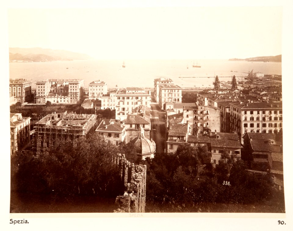Fotografi. Spezia, Italien. - Hallwylska museet - 107408