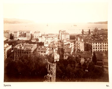 Fotografi. Spezia, Italien. - Hallwylska museet - 107408