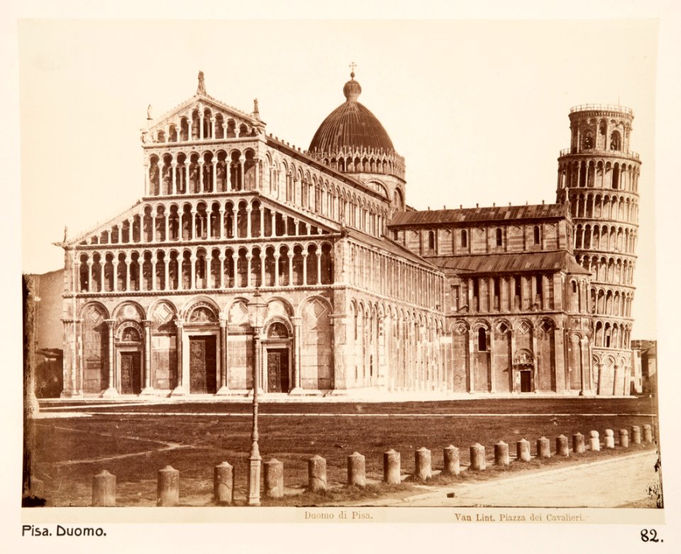 Fotografi. Pisa, Italien. - Hallwylska museet - 107400