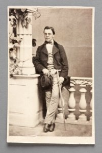 Fotografi. Porträtt. Edmund von Fellenberg - Hallwylska museet - 87196