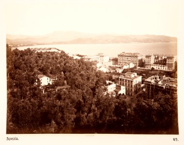 Fotografi. Spezia, Italien. - Hallwylska museet - 107407