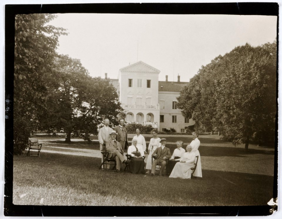 Fotografi. Walther von Hallwyl, Wilhelmina von Hallwyl - Hallwylska museet - 86987
