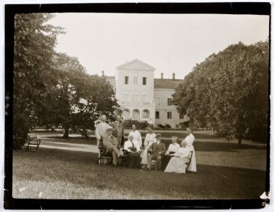 Fotografi. Walther von Hallwyl, Wilhelmina von Hallwyl - Hallwylska museet - 86987