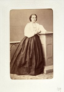 Fotografiporträtt på Cecilia Sparre af Söfdeborg - Hallwylska museet - 107669