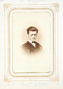 Fotografiporträtt på Curt Wallis, 1860-tal - Hallwylska museet - 107799