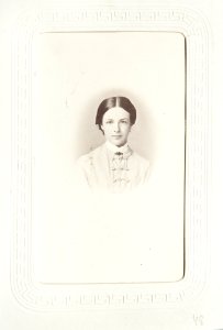 Fotografiporträtt på Fanny Kempe - Hallwylska museet - 107626