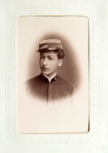 Fotografiporträtt på Fredrik von Hallwyl - Hallwylska museet - 107637 photo