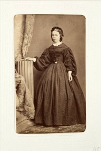 Fotografiporträtt på Eva Kock - Hallwylska museet - 107672