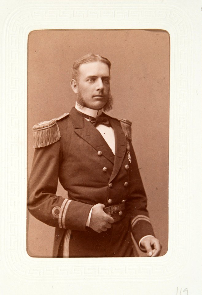 Fotografiporträtt på Wilhelm von Eckermann, 1870-1900 - Hallwylska museet - 107674