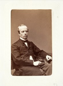Fotografiporträtt på häradshövding Albert Alexander Lilienberg - Hallwylska museet - 107663