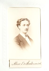 Fotografiporträtt på Eduard von Freudenreich, 1860 - 1879 - Hallwylska museet - 107641