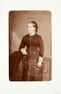 Fotografiporträtt på Jenny Pflaum - Hallwylska museet - 107739