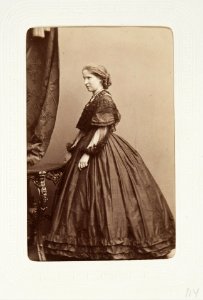 Fotografiporträtt på kvinna - Hallwylska museet - 107752 photo