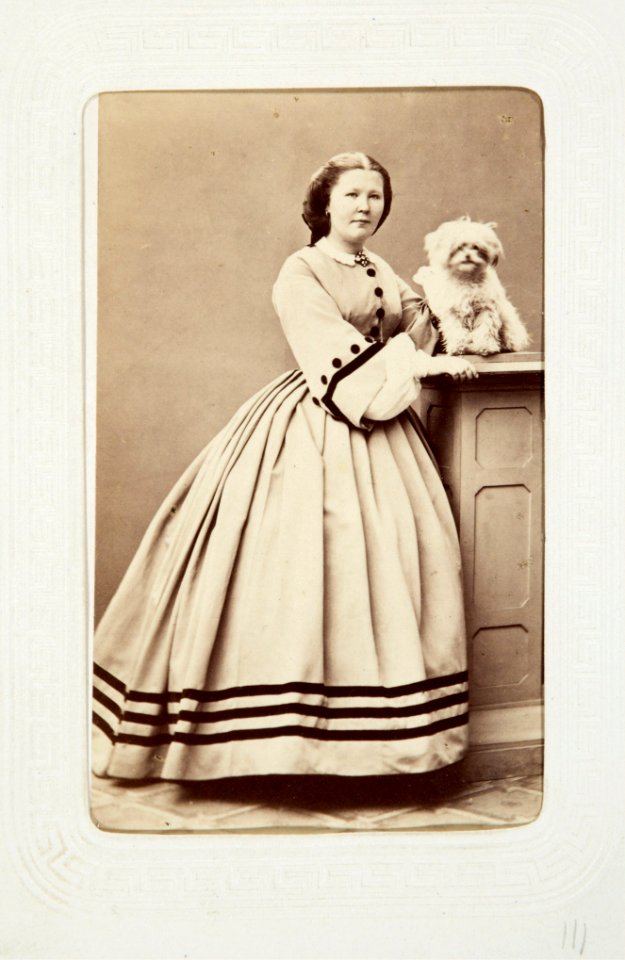 Fotografiporträtt på Johanna Manderström - Hallwylska museet - 107670