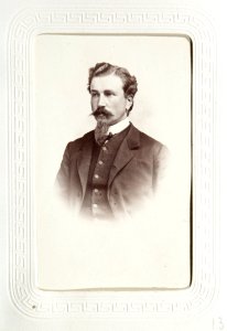 Fotografiporträtt på Hans von Hallwyl, 1855 - 1885 - Hallwylska museet - 107591