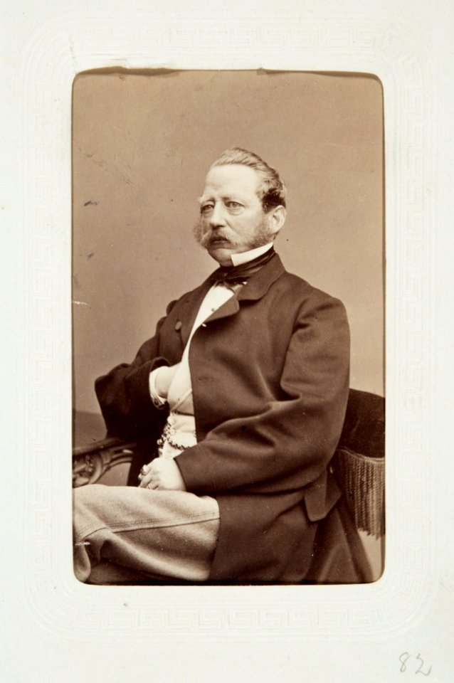 Fotografiporträtt på man - Hallwylska museet - 107768