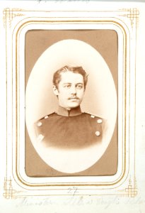 Fotografiporträtt på Minister Albert von Voigts-Rhetz, 1860-tal - Hallwylska museet - 107819