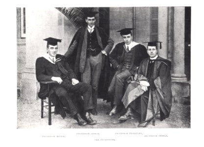 Founding Professors of the University of Queensland photo