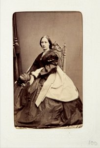 Fotografiporträtt på Ida Forsgren - Hallwylska museet - 107759
