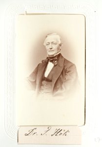 Fotografiporträtt på Theodor Hök, 1850 - 1870 - Hallwylska museet - 107605 photo